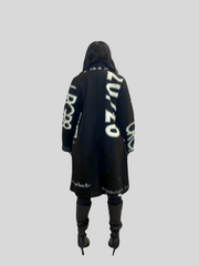 Contrast Trench Coat