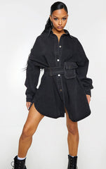 Onyx Denim Dress