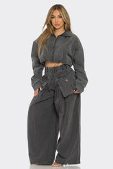 Street Swag Denim Set