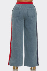 Stripes & Style Joggers