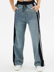 Trackside Denim Joggers