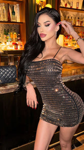 Crystal Dreams Mini Dress