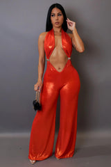 Fire & Desire Backless Jumpsuit