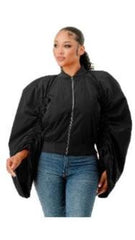 Exaggerated Bomber Jacket