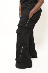 Zipped Up Utility Cargo Pants
