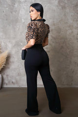 Leopard & Grace Jumpsuit