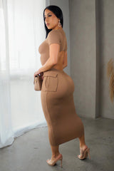 Autumn Venture Midi Dress