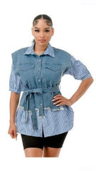 Daily Denim Button-Down