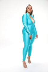 GRACI NOIR SLEEVE JUMPSUIT