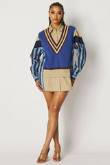 Varsity Stripes Sweater