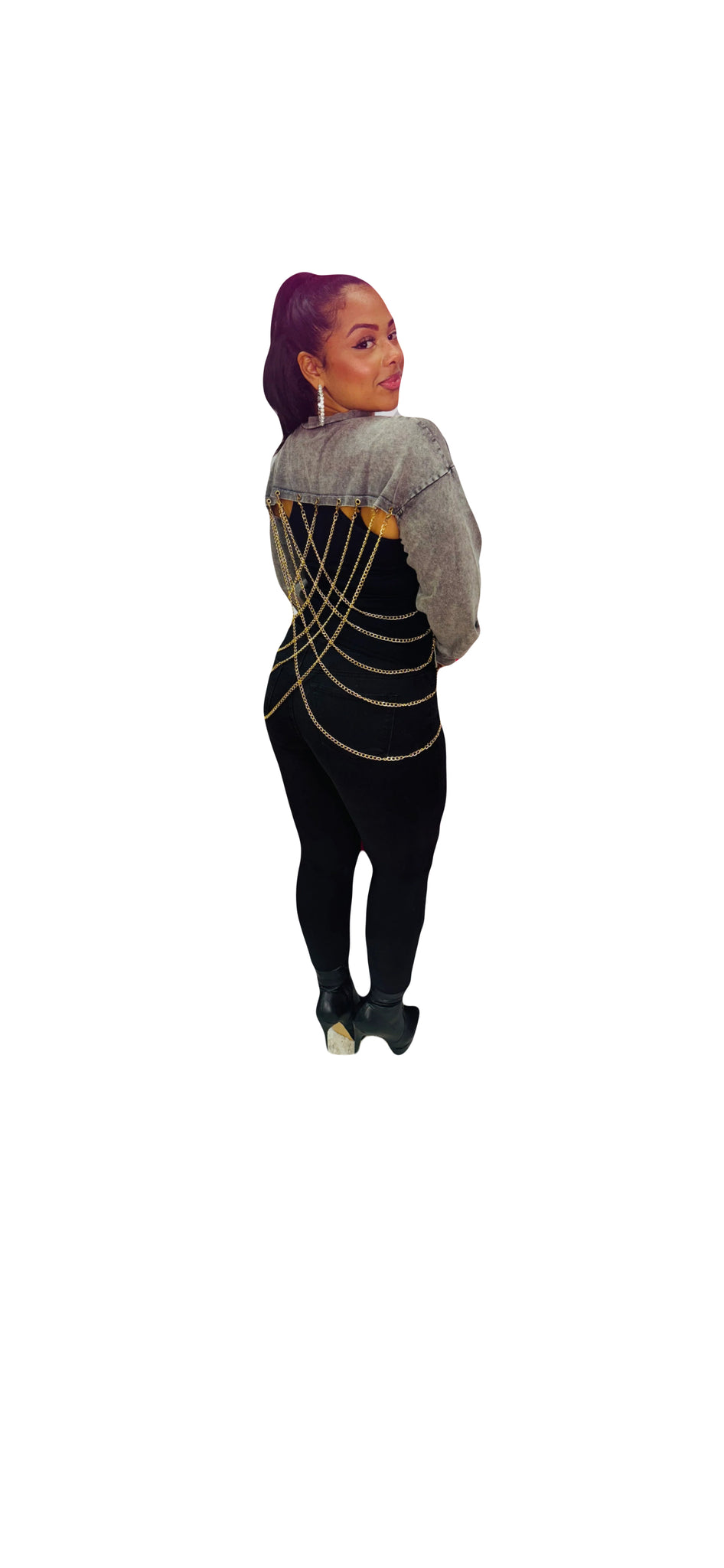 Backstage Chain Top