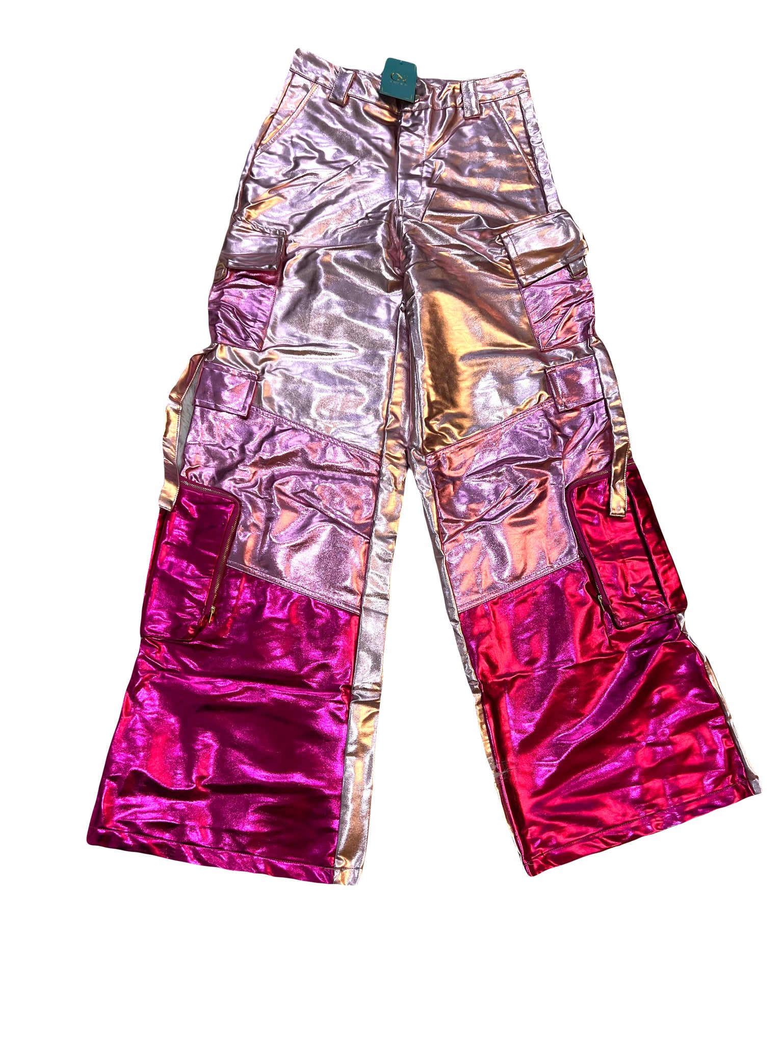 Pink Stardust Cargo Pants