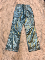 Teal Temptation Cargo Pants