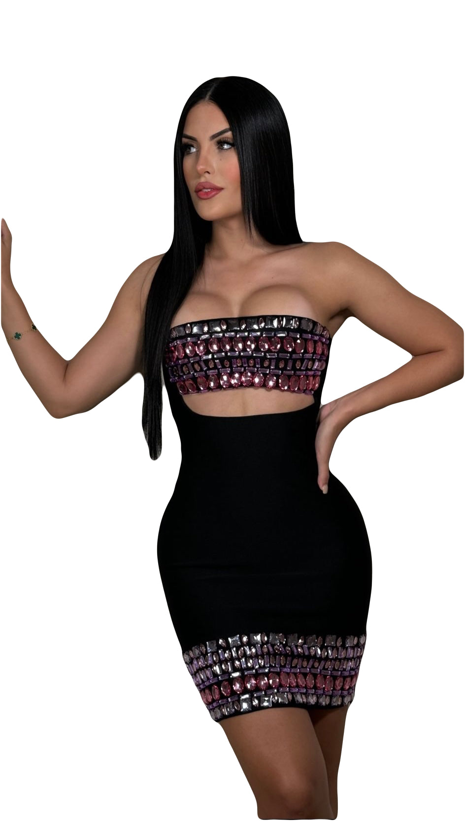 Candy Crush Bandage Dress