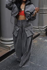 Street Swag Denim Set