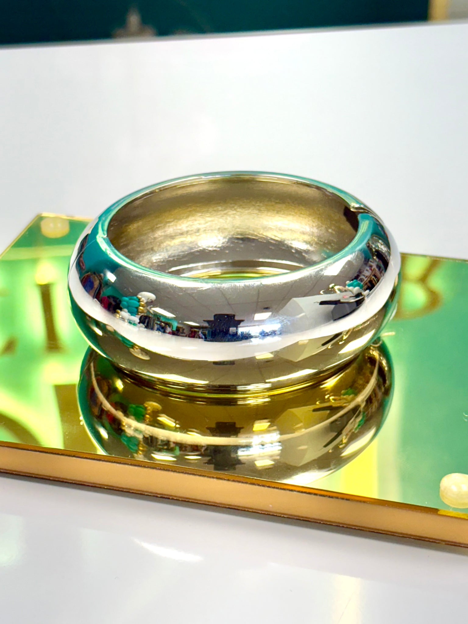 Chunky Mirror Cuff