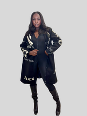 Contrast Trench Coat