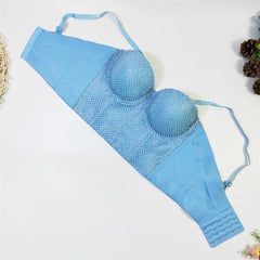 Denim Celestial Corset