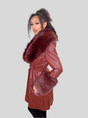 Regal Leather Trench