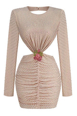 Rendezvous Rose Mini Dress