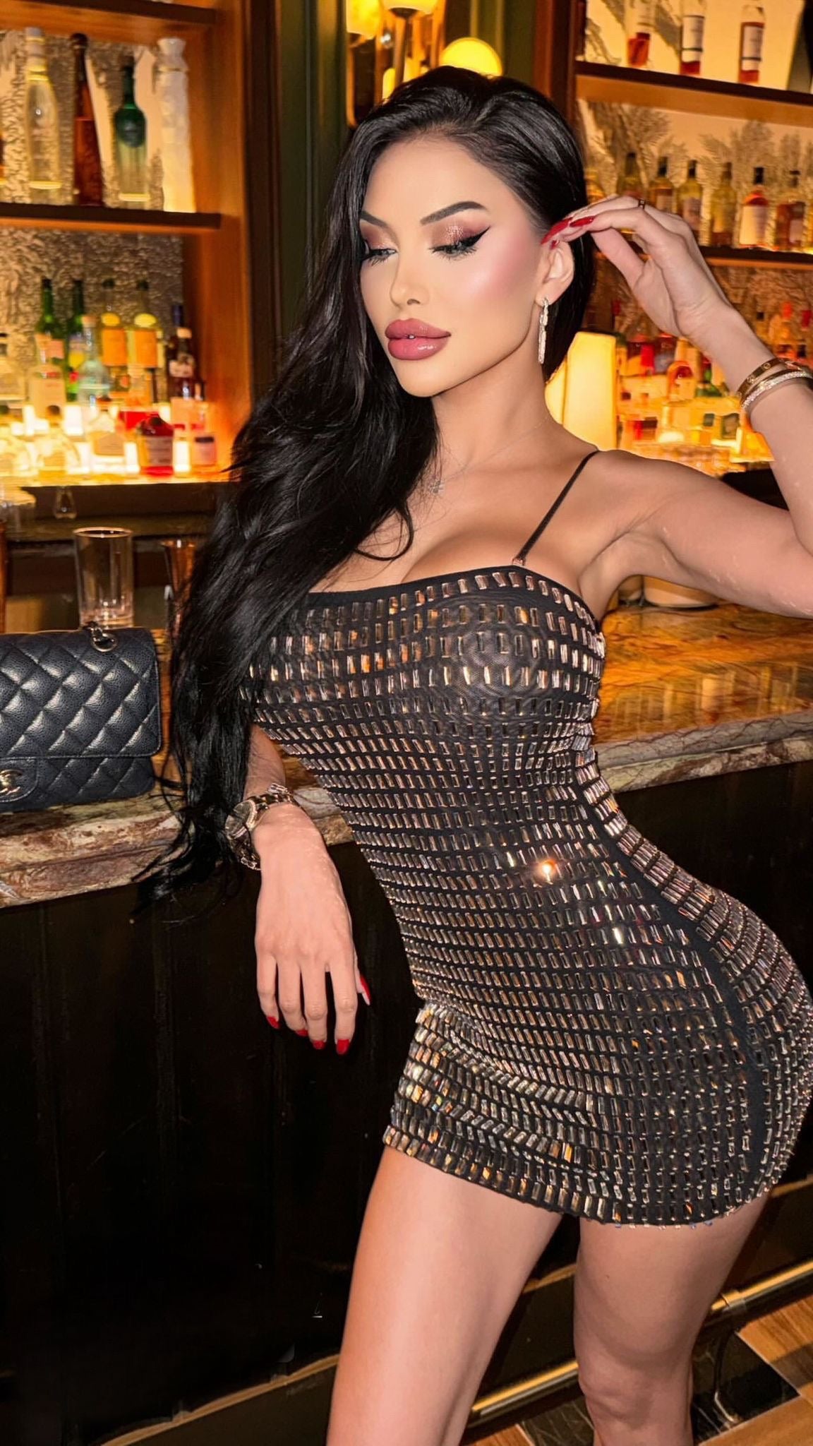 Crystal Dreams Mini Dress