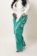 Varsity Vibes Cargo Pants
