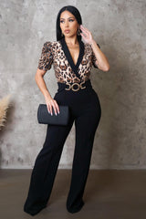 Leopard & Grace Jumpsuit