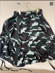 Street Camo Cinch Skirt