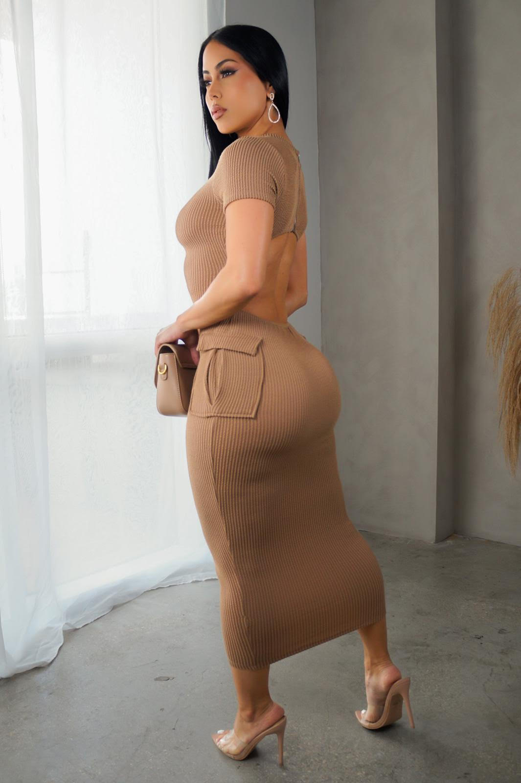 Autumn Venture Midi Dress