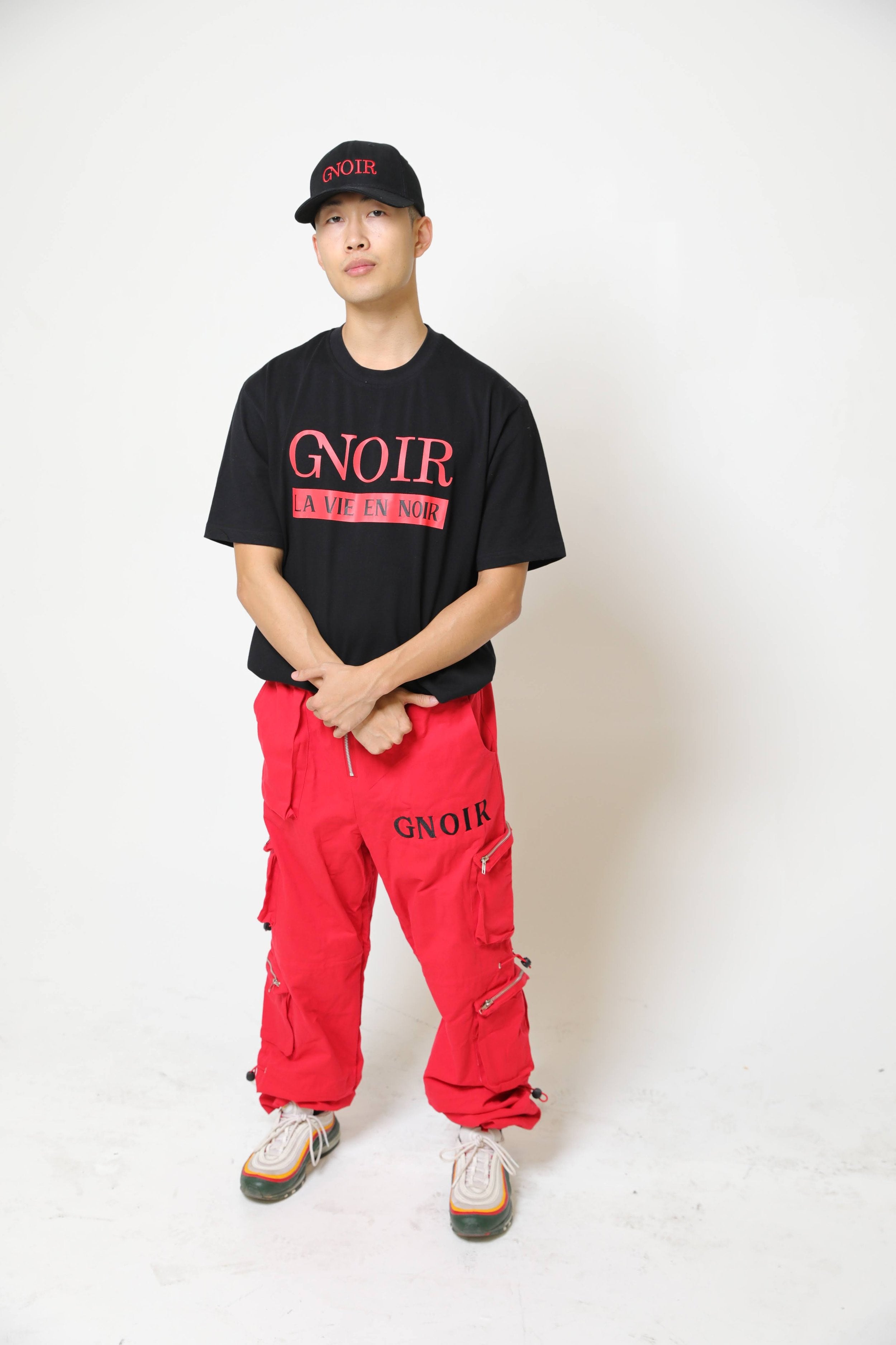 Red  Cargo Pants