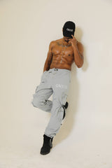 Grey Cargo Pants