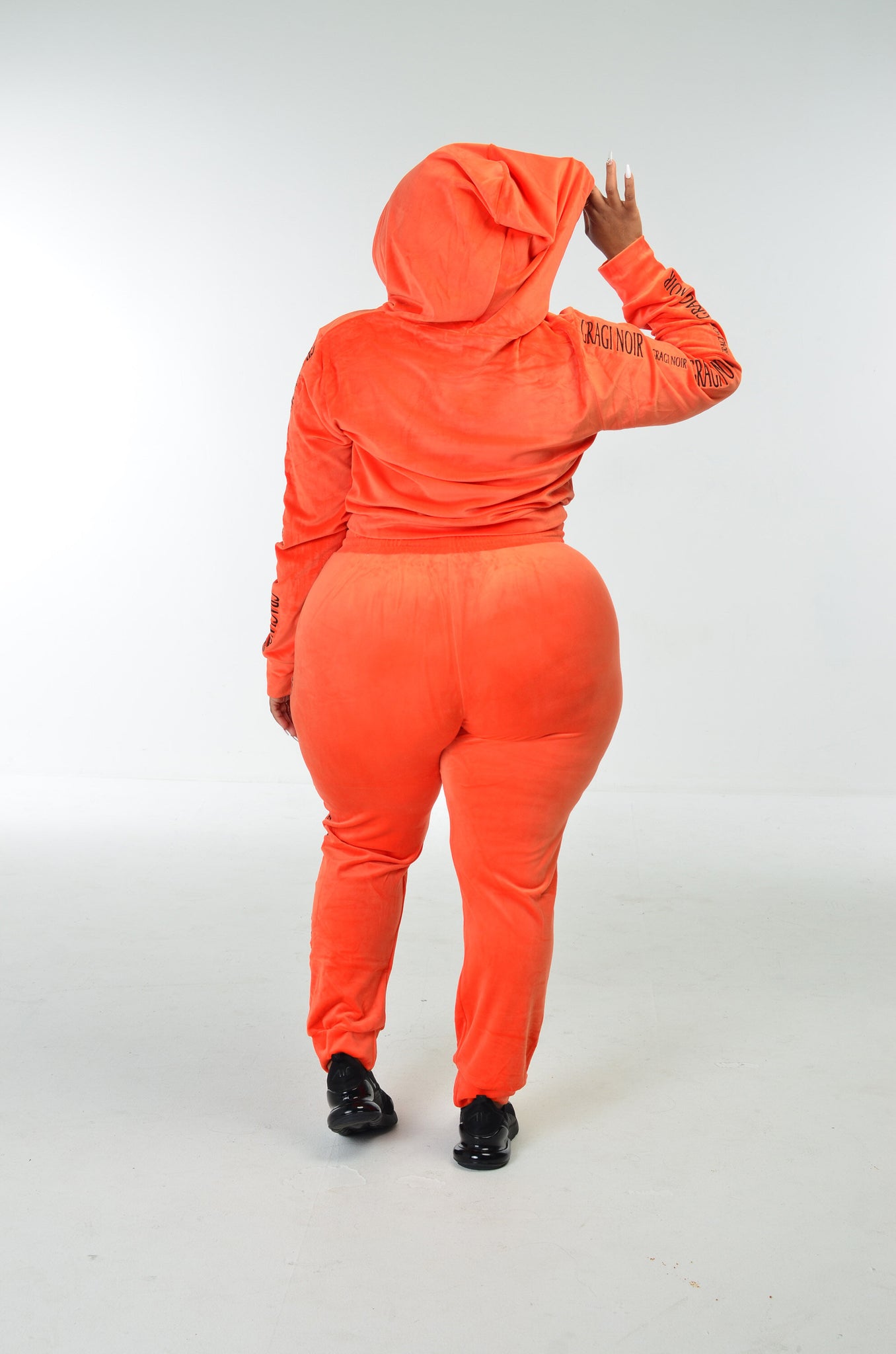 Graci Noir Velvet Obsession Tracksuit