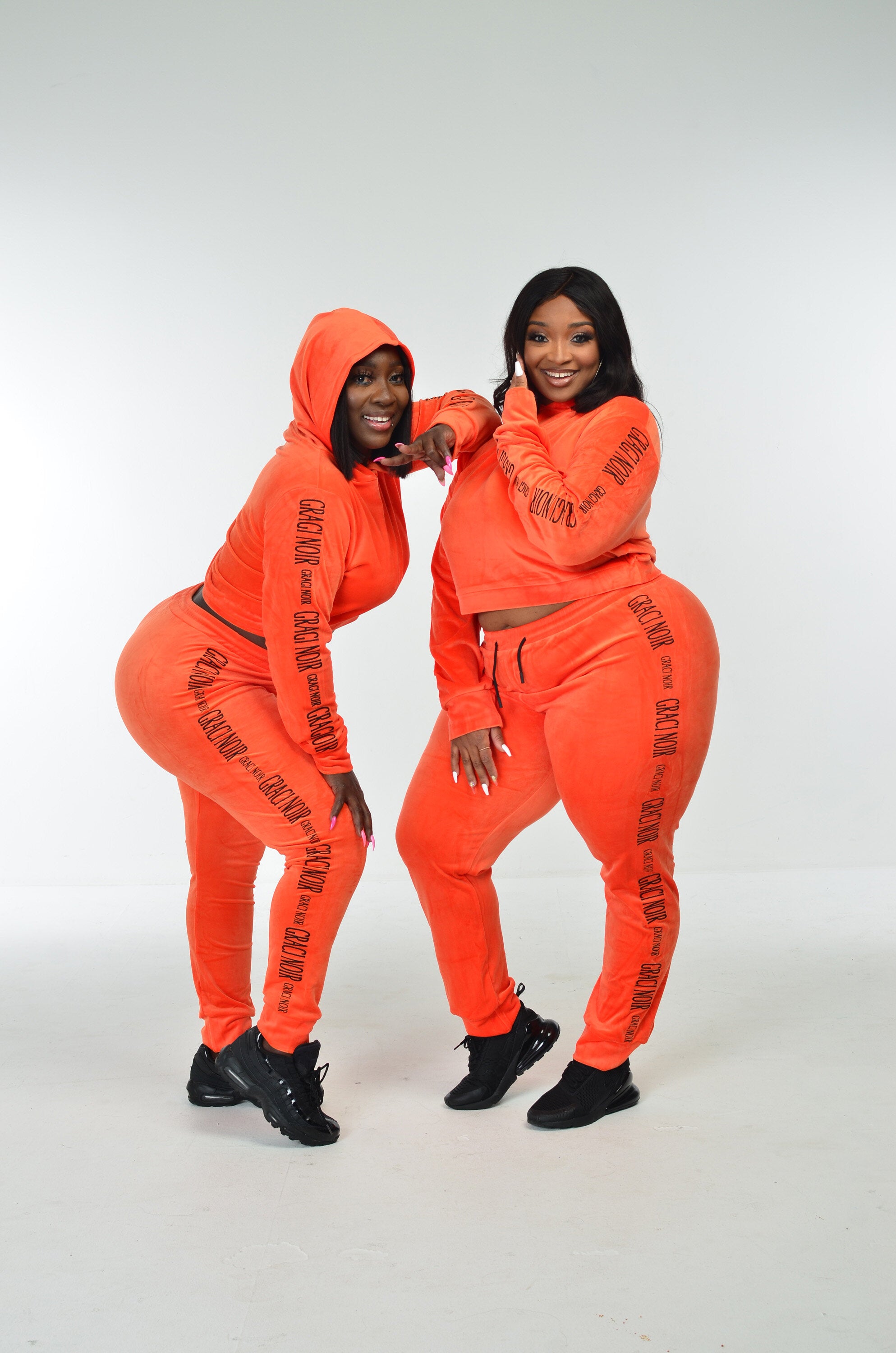 Graci Noir Velvet Obsession Tracksuit