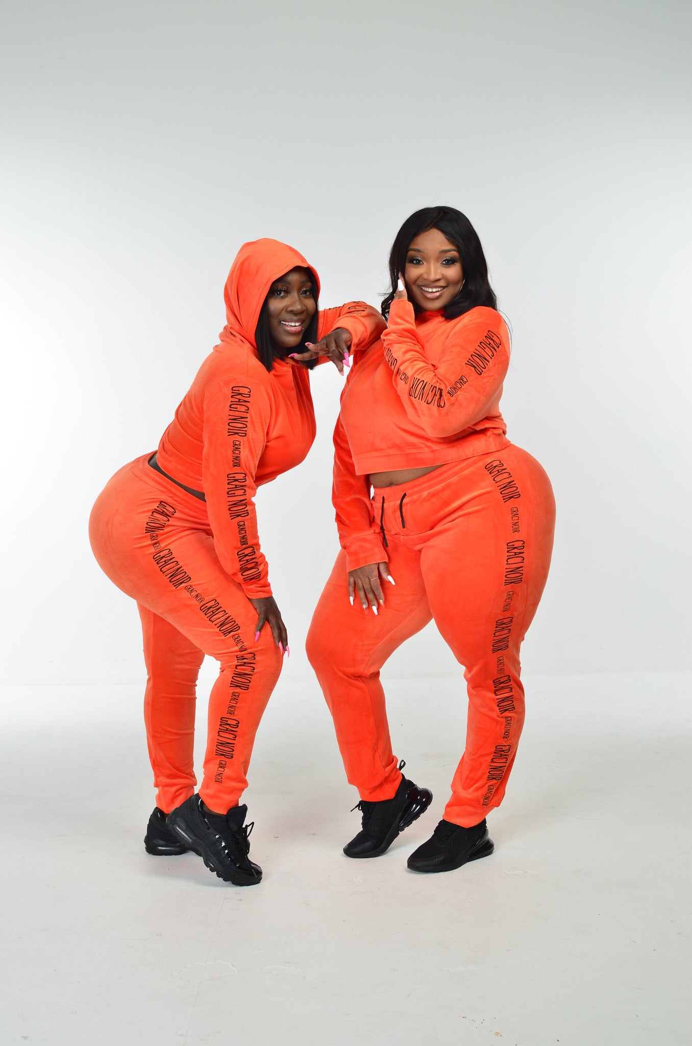 Graci Noir Velvet Obsession Tracksuit