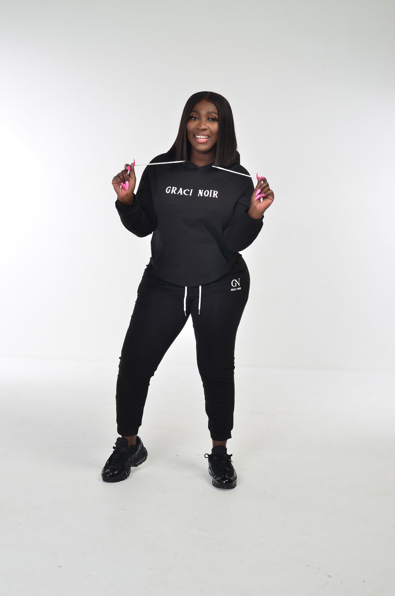 BLACK GN TRACKSUIT