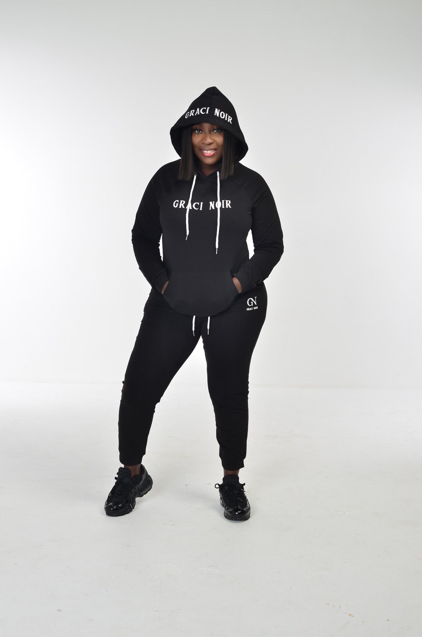 BLACK GN TRACKSUIT