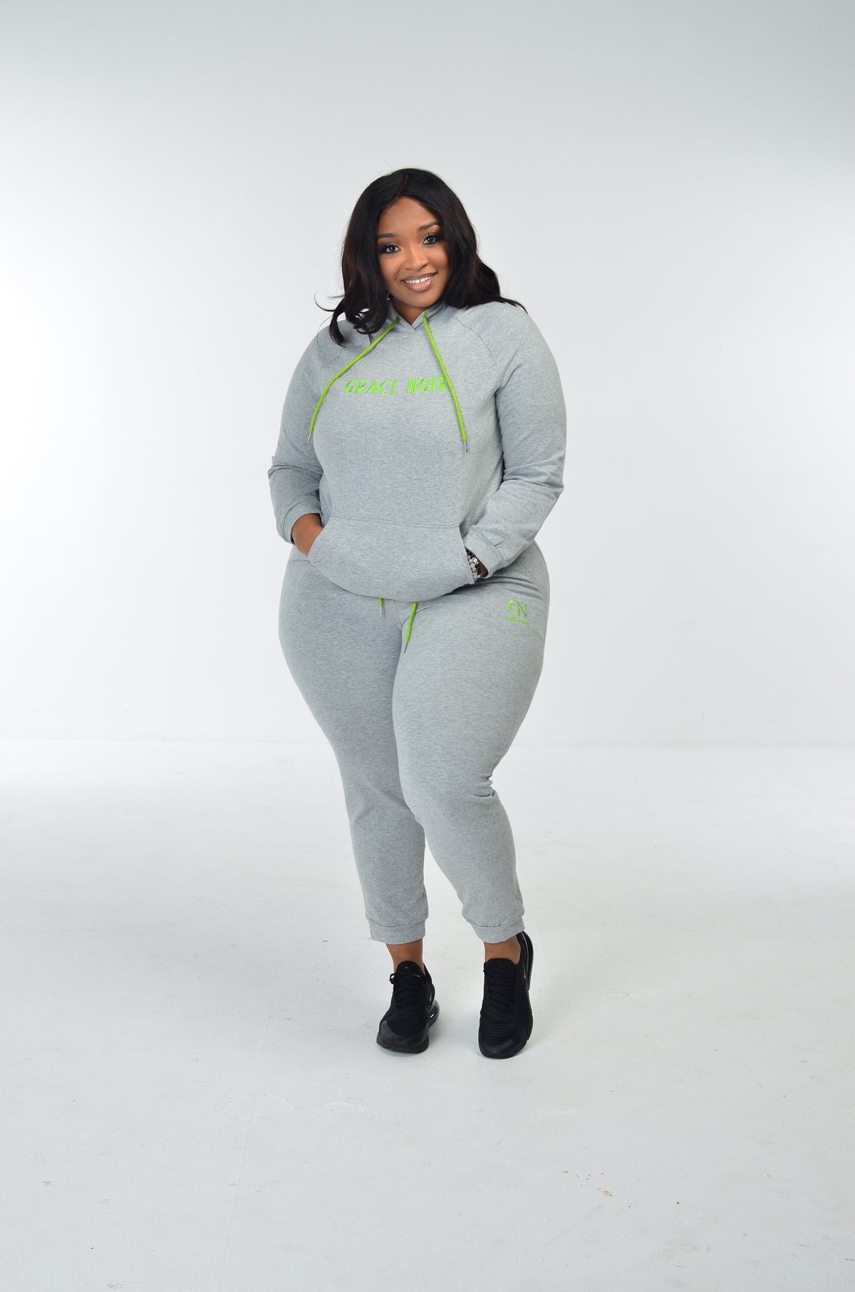 GREY GN TRACKSUIT PLUS