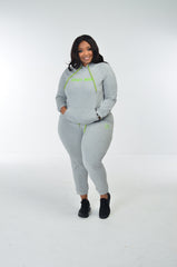 GREY GN TRACKSUIT PLUS