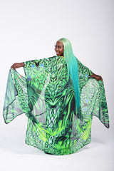 GREEN RIMBA KIMONO
