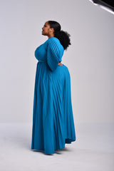 BLUE PLEAT