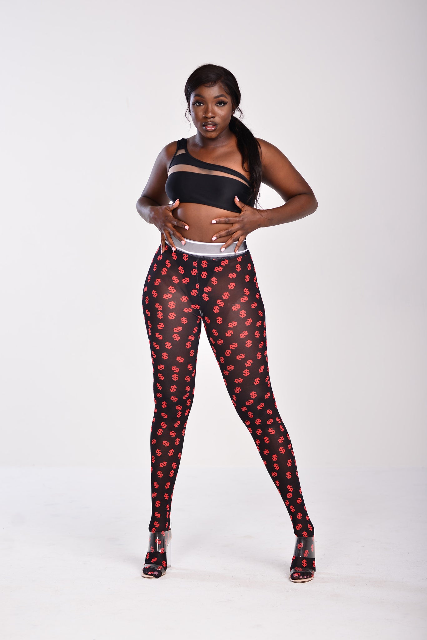 BLACK MONEY LEGGINGS