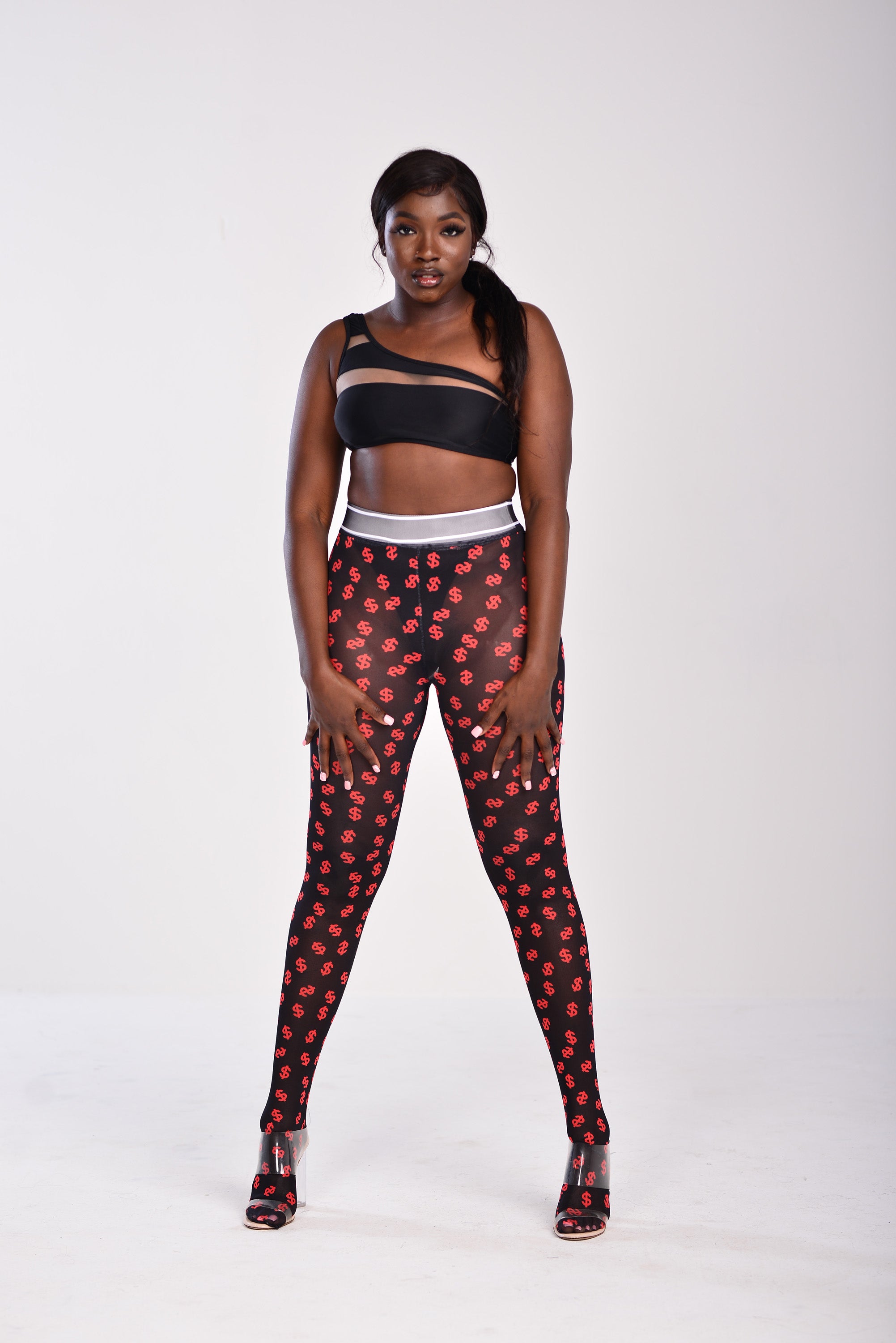 BLACK MONEY LEGGINGS