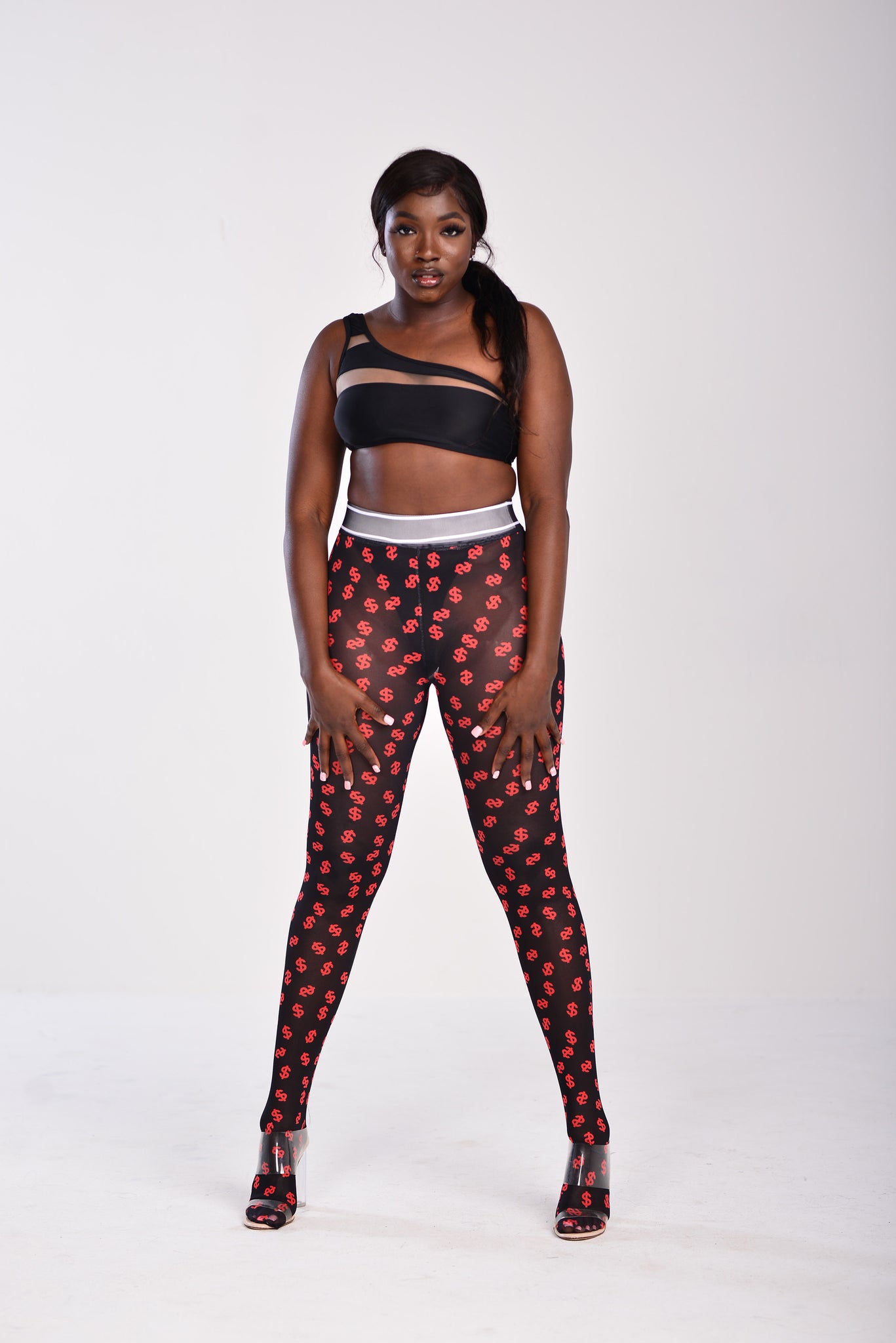 BLACK MONEY LEGGINGS