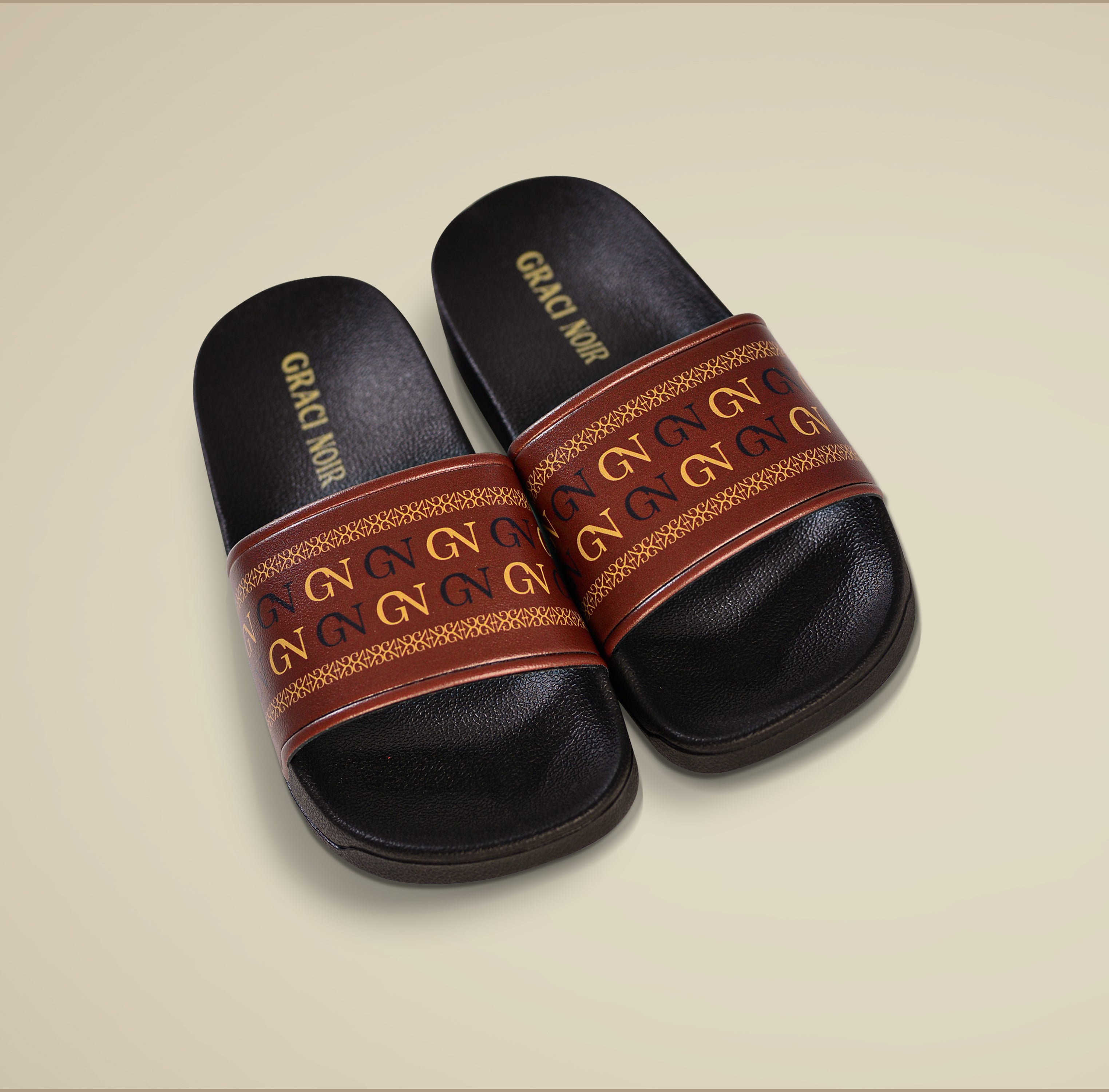 GN PATTERN SLIDES/SLIPPERS (UNISEX) SUPER COMFORTABLE