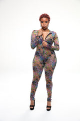 PRISMATIC JUMPSUIT