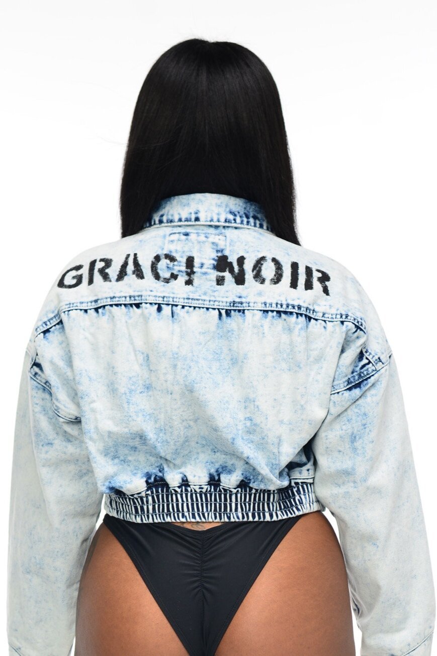 SHORT DENIM JACKET