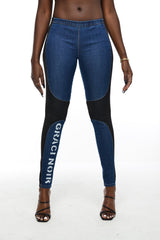 DENIM black leggings