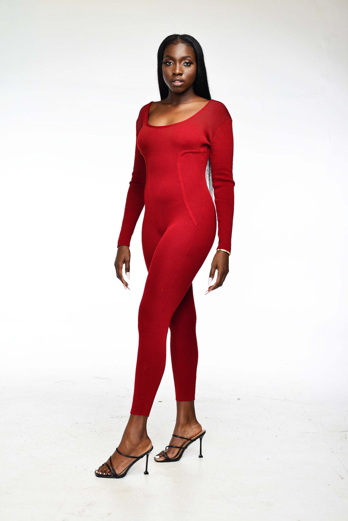 MERLOT BURGUNDY JUMPSUIT