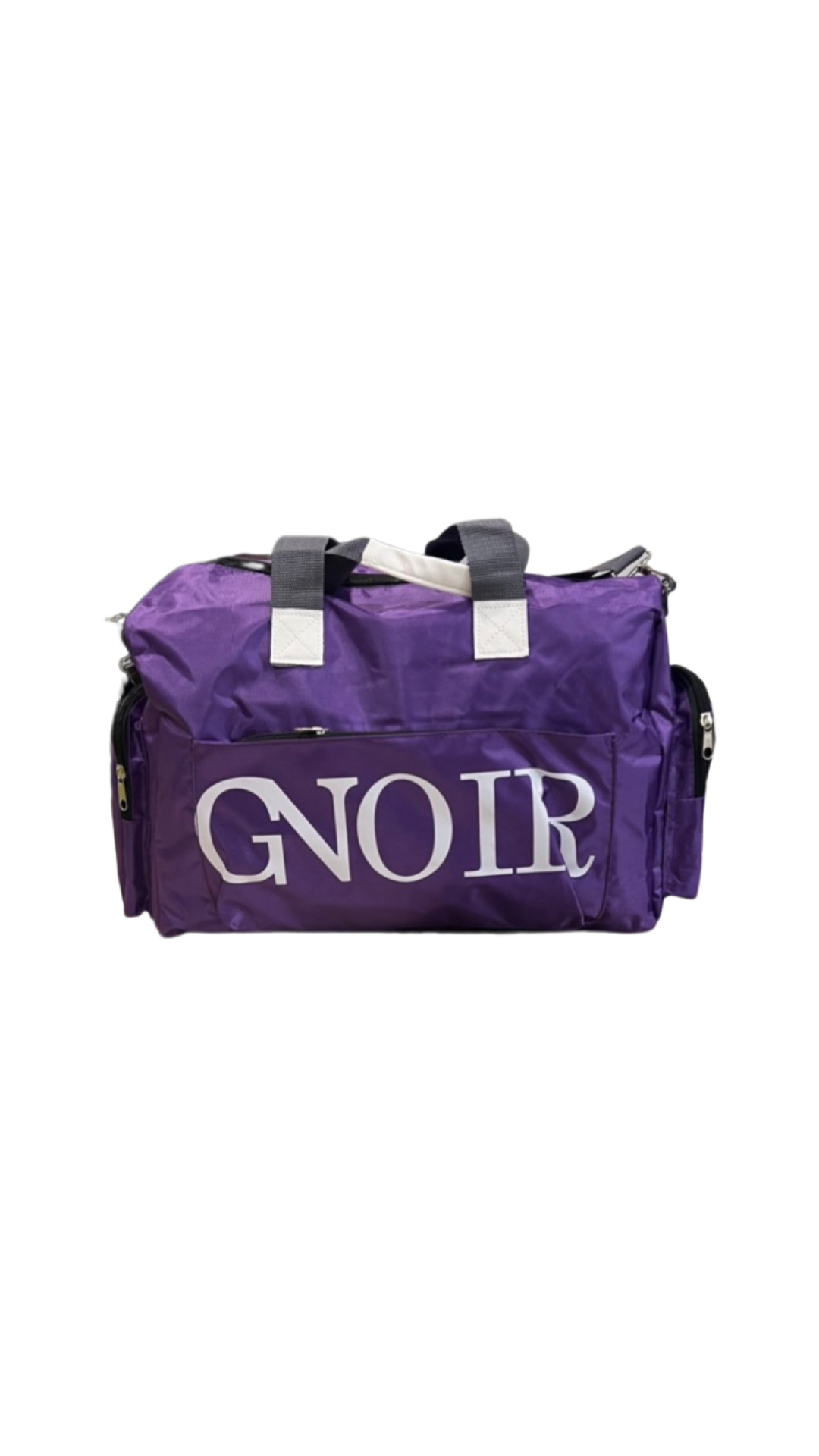 PURPLE GNOIR DUFFLE BAG