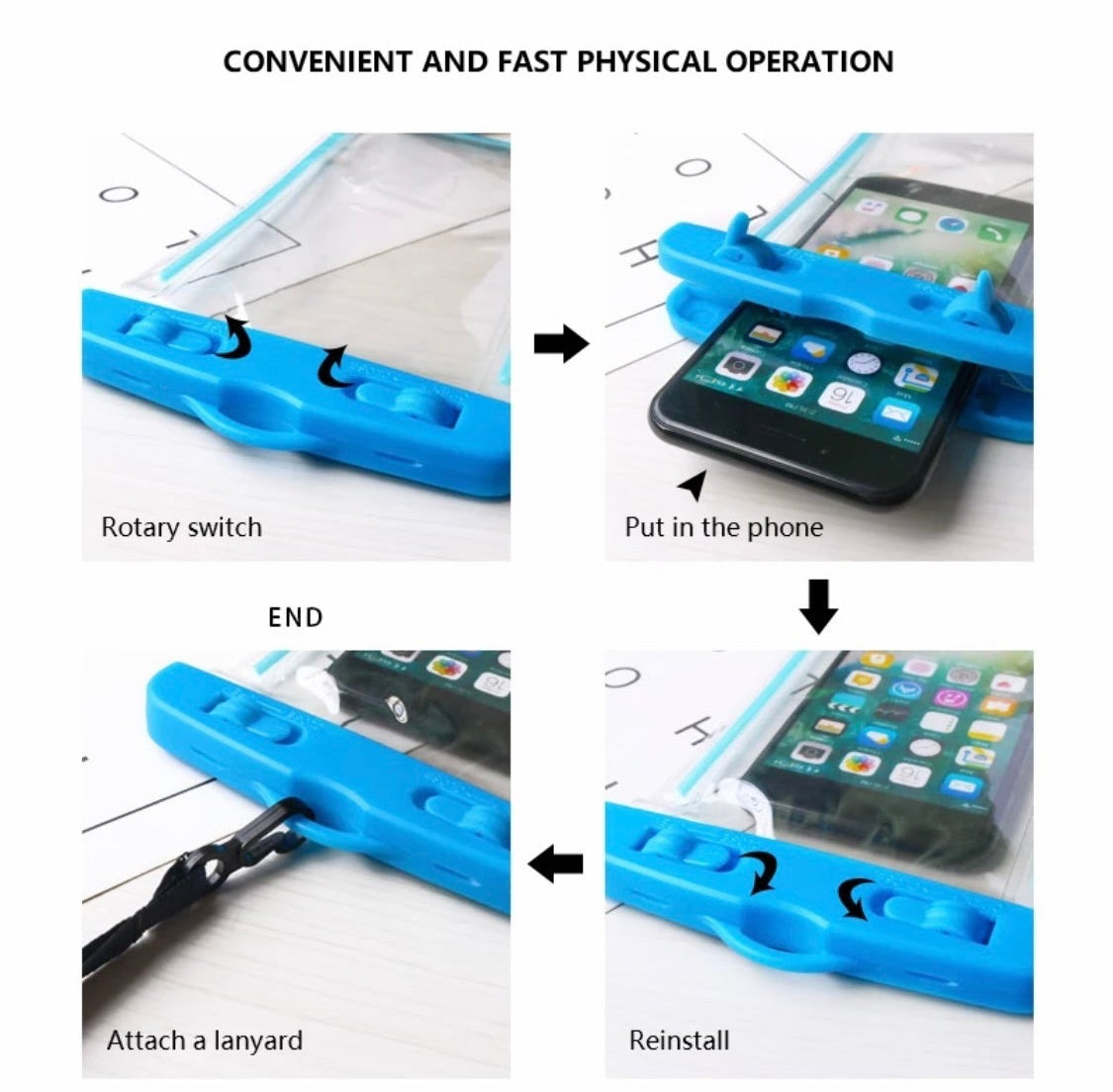 WATERPROOF PHONE CASE